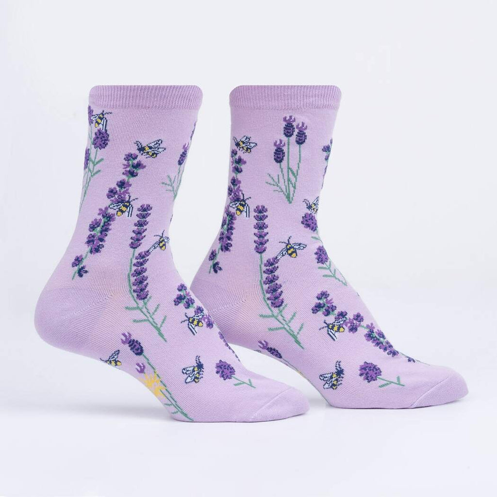 Bees And Lavender Women's Crew