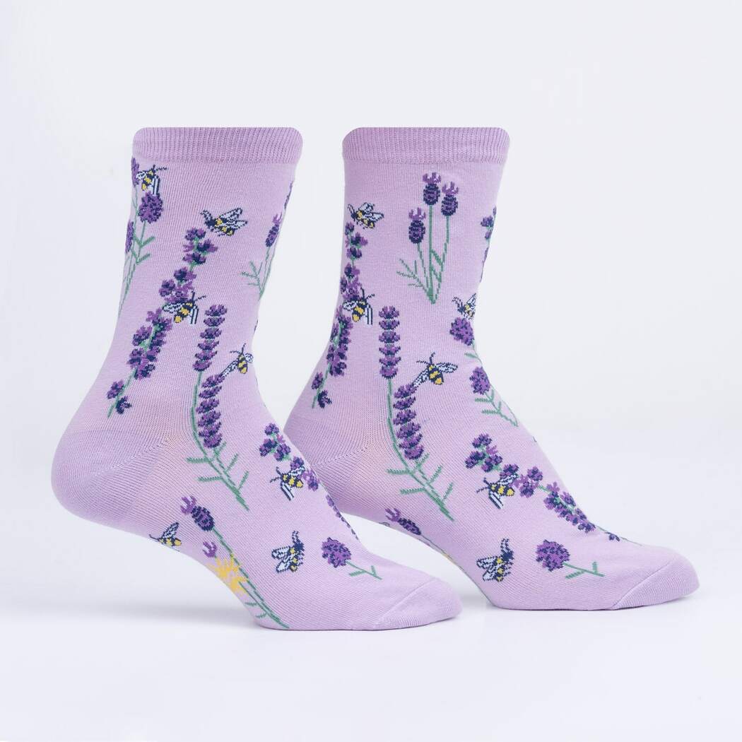 Bees And Lavender Women's Crew